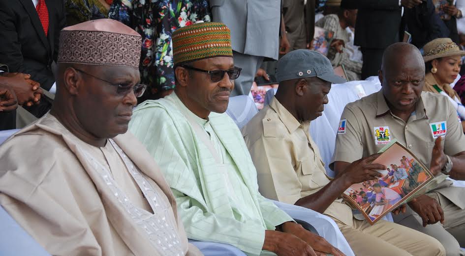 APC Convention: Oshiomhole congratulates Buhari; Hails Atiku, Others