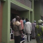 Anxious Sympathisers Throng Falae’s House