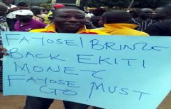 Again, Protesters on Rampage in Ekiti, Seeks Fayose’s Ouster