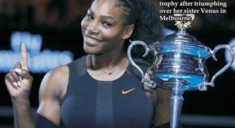 Serena Wins 23 Grand Slam, Breaks Graf�s Record